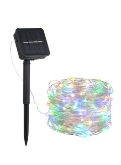 Buy Solar Powered Copper Wire Fairy String Lawn Lamp Multicolour 15meter in UAE