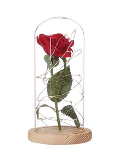 Buy Luminous Led Rose Glass Multicolour in Saudi Arabia