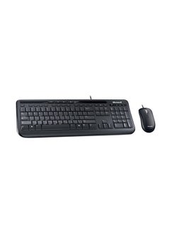 Buy Wired Keyboard And Mouse Set Black in UAE