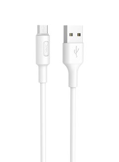 Buy hoco. X25 Micro USB Cable for Samsung Xiaomi Tablet 5V2A Fast Charge Data Sync Cable Eco-friendly Silicone USB Charging Cord in UAE