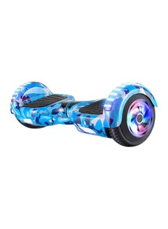 Buy Self Balance Electric Scooter With LED Light For Kids and Adults In Blue ‎‎62.1x43.5x42.1cm in UAE