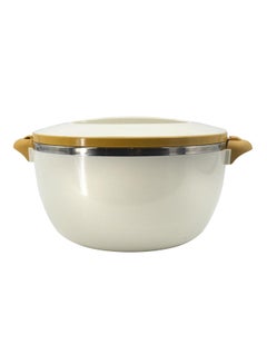 Buy Serving Pot With Lid White 6000ml in Saudi Arabia