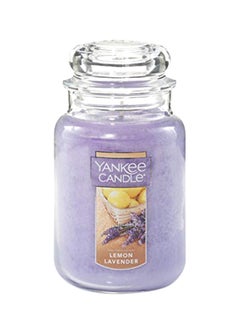 Buy Yankee Candle Large Jar Candle, Lemon Lavender in UAE