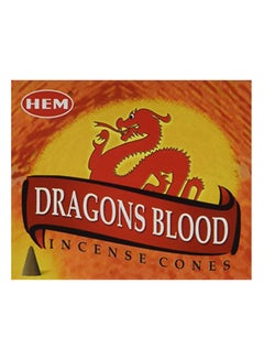 Buy Dragons Blood Case Of 12 Boxes, 10 Cones Each Hem Incense From India in UAE