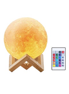 Buy 16 Colors 3D LED Printing Moon Light Lamp Multicolour 0.59kg in Saudi Arabia