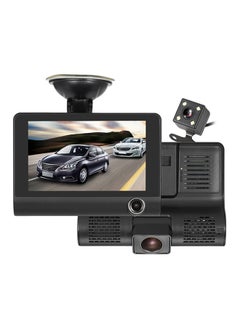 اشتري كاميرا تسجيل فيديو رقمية دي في آر لتابلوه السيارة بعدسات ثلاثية وخاصية الرؤية الليلية في الامارات