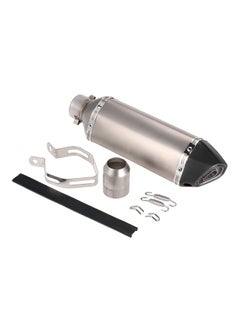 Buy Hexagon Oblique Tail Refit Muffler Exhaust For Motorcycles ATV in UAE