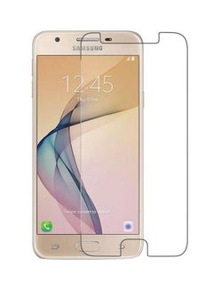 Buy Tempered Glass Screen Protector For Samsung Galaxy J5 Prime Clear in UAE