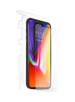 Buy 360 Degree Film Screen Protector For Apple iPhone X Clear in UAE