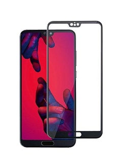 Buy 3D Tempered Glass Screen Protector For Huawei P20 Pro Black/Clear in Saudi Arabia