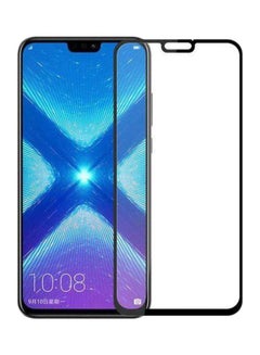 Buy 5D Tempered Glass Screen Protector For Honor 8x Black/Clear in Saudi Arabia