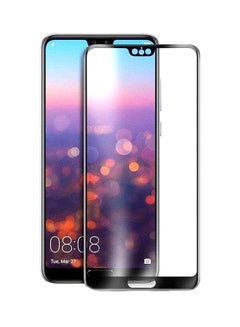 Buy 5D Tempered Glass Screen Protector For Huawei P20 Lite Black/Clear in Egypt