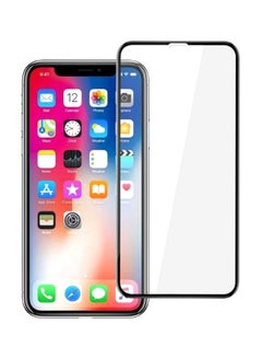 Buy 5D Curved Screen Protector For Apple iPhone XS Max Black/Clear in Saudi Arabia