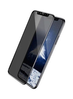 Buy Privacy Tempered Glass Screen Protector For Apple iPhone XS Max Black in Saudi Arabia