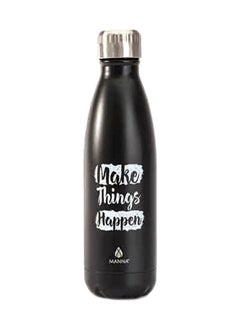 Buy Vogue Make Things Happen Bottle Black/White in Saudi Arabia