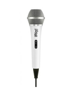 Buy Irig Voice Handheld Microphone For Ios /Android IP-IRIG-MICVOW-IN White in UAE