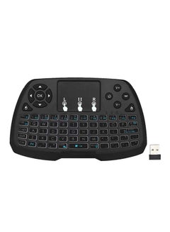 Buy Backlit Wireless Touchpad  Keyboard Black in Saudi Arabia