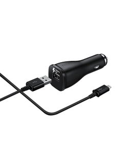 Buy Car Battery Adapter Charger Black in UAE
