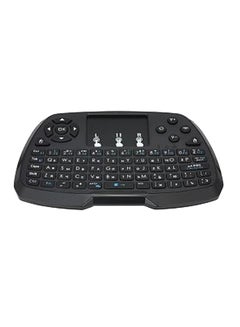 Buy Wireless RC-Keyboard Touchpad Remote Control Black in UAE