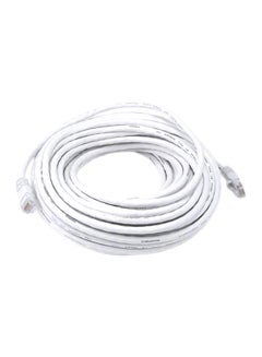 Buy Cat5E RJ45 Network Cable White in UAE