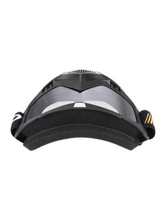 Buy Mortorcycle Mask Detachable Goggles and Mouth Filter for Open Face Helmet Motocross Ski Snowboard in Saudi Arabia