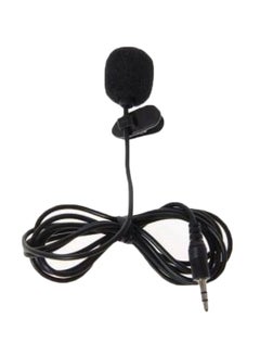 Buy Clip-On Lavalier Microphone 182.83611197.18 Black in Egypt