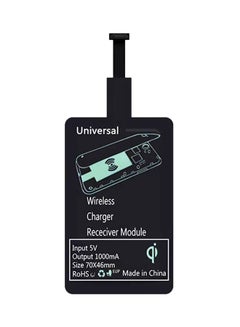 Buy QI Wireless Charge ReceiverFor Android Black in Saudi Arabia