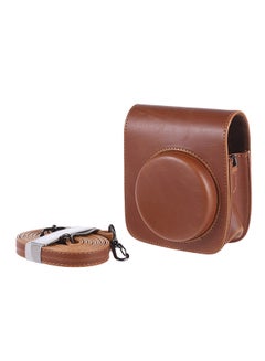 Buy PU Protective Camera Case Bag Pouch Cover Protector w/ Strap for Fujifilm Instax Mini 90 Instant Film Camera in Saudi Arabia