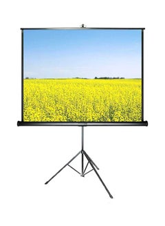 Buy Tripod Projector Screen T 240 x 240 Cm White/Black in Saudi Arabia