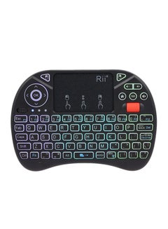 اشتري Bluetooth Wireless Keyboard Handheld Remote Control For Smart TV أسود 890 مللي أمبير / ساعة في الامارات