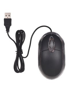 Buy 3D USB Optical Mouse Black in UAE