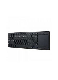 Buy Wireless Keyboard With Touchpad Black in UAE