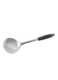 Buy Stainless Steel Skimmer With Soft Grip Silver 13.4inch in UAE