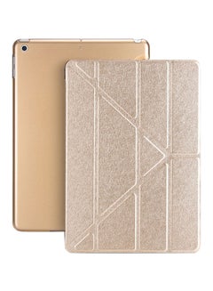 Buy Protective Case Cover For Apple iPad 2018 9.7 Inch Gold in UAE
