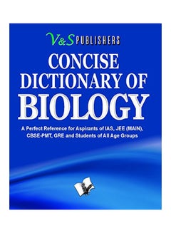 Buy Concise Dictionary Of Biology paperback english - 9-Apr-14 in Saudi Arabia