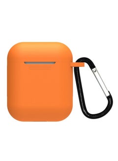 Buy Protective Case Cover For Apple AirPods Orange in UAE