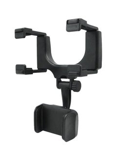 Buy Car Rear View Mirror Mount Holder Black in UAE