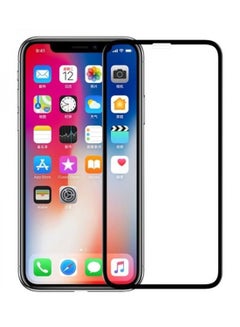 اشتري Full Covered Screen Protector For Apple iPhone XR أسود / شفاف 6.1 بوصة في الامارات