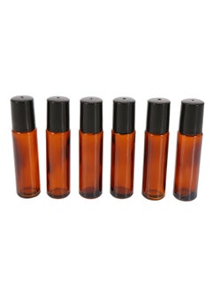 اشتري Amber Glass Roll-on Bottles Essential Oil أسود 10 مل في الامارات