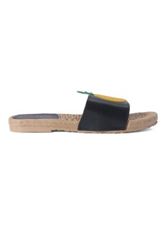 Buy Casual Slippers Black in Saudi Arabia