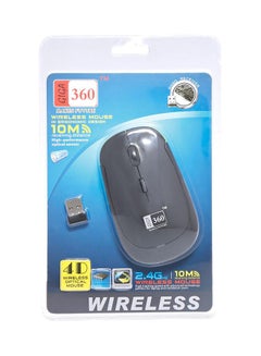 Buy X411 Wireless Optical Mouse Black in UAE