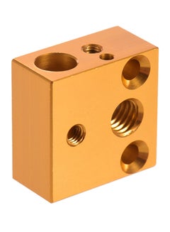 Buy Creality 3D Printer Heater Block 20 * 20 * 10mm for Creality Ender3 3D Printer Extruder Nozzle Hotend Kit Gold in UAE