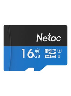 Buy P500 Class 10 Micro SD Memory Card Blue/Black in Saudi Arabia