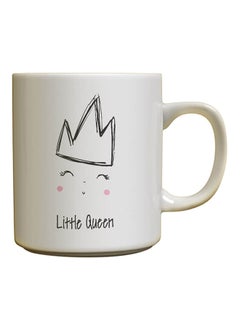 Buy The Little Queen's Design Ceramic Mug Multicolour in Saudi Arabia