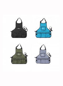 Buy Waterproof Gardening Apron Blue/Black 60x60centimeter in Saudi Arabia