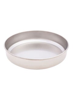 Buy Round Porcelain Ashtray White 4inch in UAE