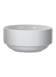 Buy Porcelain Soup Bowl 250ml White in UAE