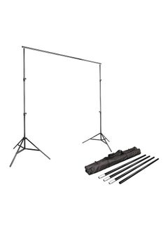 Buy Backdrop Support System Photography Studio Video Stand Black in UAE