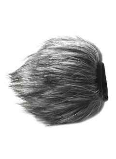 Buy Microphone Furry Wind Cover Black in UAE