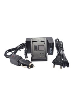 اشتري شاحن بطارية لكاميرا كانون الرقمية طراز Battery Charger For Canon EOS 450D 500D 1000D EOS 450D DSLR SLR أسود في السعودية